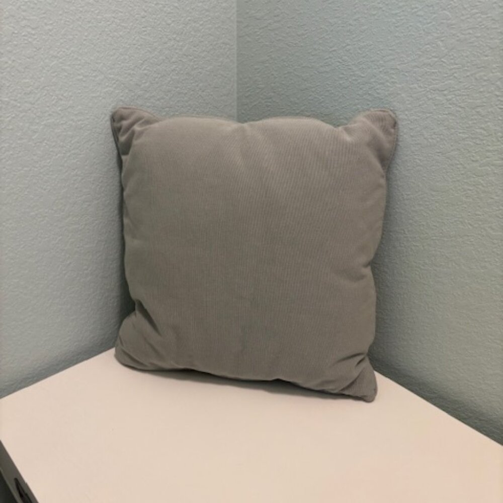 Restoration Hardware linen pillow cover with insert, pale green - SALE!